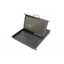 Console modulare DIGITUS HD LCD TFT con KVM 1 porta, RAL 9005 nero - tastiera DE