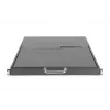 Console modulare DIGITUS HD LCD TFT con KVM 1 porta, RAL 9005 nero - tastiera DE