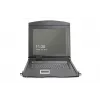 Console KVM LCD Full HD modulare DIGITUS DS-72221-2GE da 19 pollici (48,3 cm), KVM VGA a 8 porte, touchpad, tastiera tedesca