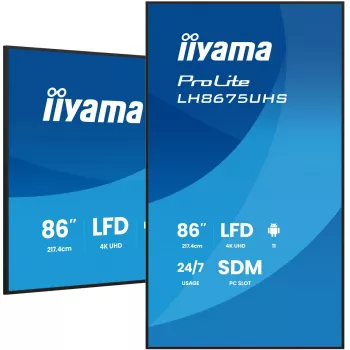 Digital Signage Display iiyama 86