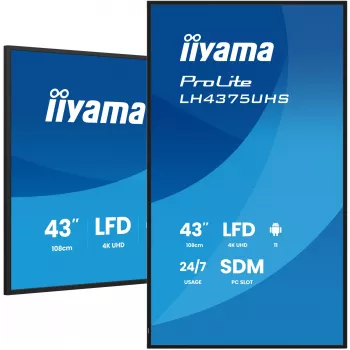 iiyama LH4375UHS-B2AG Signage Display schermo piatto digital signage 108 cm (42,5