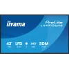 iiyama LH4375UHS-B2AG Signage Display schermo piatto digital signage 108 cm (42,5 inch) LCD Wi-Fi 500 cd/m² 4K Ultra HD nero processore integrato Android 11 24/7