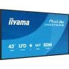 iiyama LH4375UHS-B2AG Signage Display schermo piatto digital signage 108 cm (42,5 inch) LCD Wi-Fi 500 cd/m² 4K Ultra HD nero processore integrato Android 11 24/7