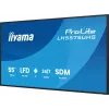 iiyama LH5575UHS-B2AG Signage Display schermo piatto digital signage 138,7 cm (54,6 inch) LCD Wi-Fi 500 cd/m² 4K Ultra HD nero processore integrato Android 11 24/7
