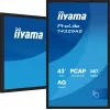 iiyama T4329AS-B1AG Monitor per computer 108 cm (42,5 inch) 3840 x 2160 pixel 4K Ultra HD LED touchscreen nero