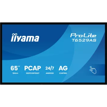 iiyama T6529AS-B1AG Signage Display design kiosk 163,8 cm (64,5