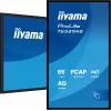 iiyama T6529AS-B1AG Signage Display design kiosk 163,8 cm (64,5 inch) LED Wi-Fi 420 cd/m² 4K Ultra HD nero touchscreen processore integrato Android 24/7