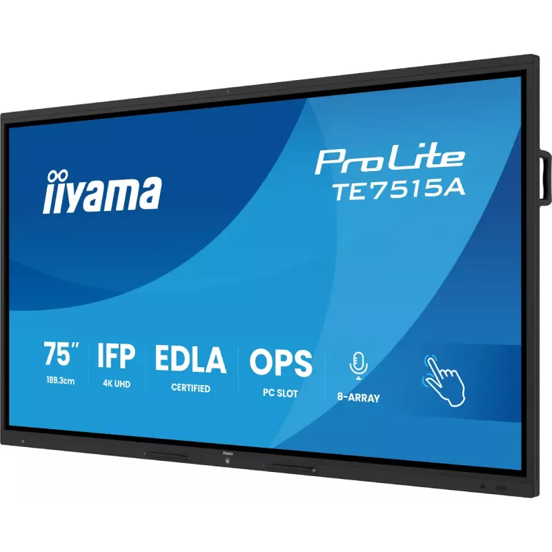 Schermo piatto digital signage iiyama TE7515A-B1AG 74,5