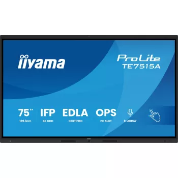 Schermo piatto digital signage iiyama TE7515A-B1AG 74,5