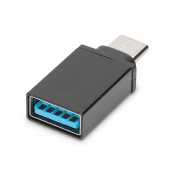 DIGITUS adattatore USB Type-C, Type-C a A SuperSpeed, nero