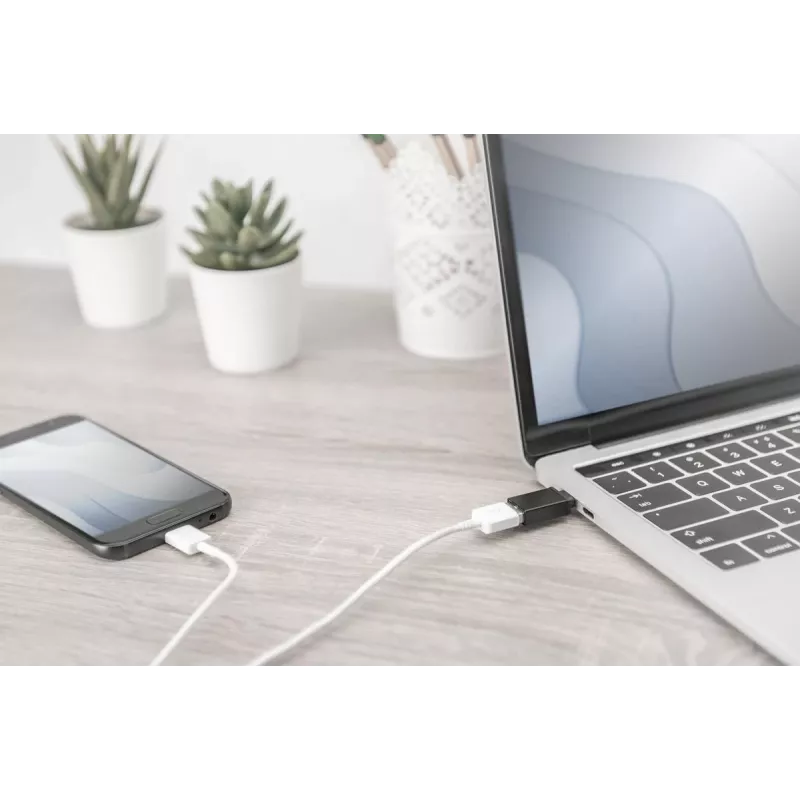 DIGITUS adattatore USB Type-C, Type-C a A SuperSpeed, nero