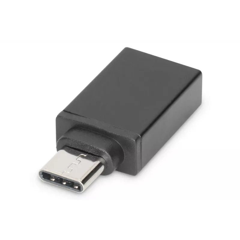 DIGITUS adattatore USB Type-C, Type-C a A SuperSpeed, nero