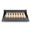 DIGITUS Patch Panel CAT6 8 porte schermato nero
