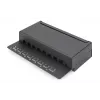 DIGITUS Patch Panel CAT6 8 porte schermato nero