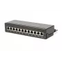Patch Panel Digitus Desktop CAT 6A classe EA schermato nero