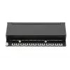 Patch Panel Digitus Desktop CAT 6A classe EA schermato nero