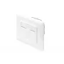 DIGITUS presa di rete CAT6A classe EA, schermata 1x RJ45, LSA, bianco puro, da incasso, 8 direzioni