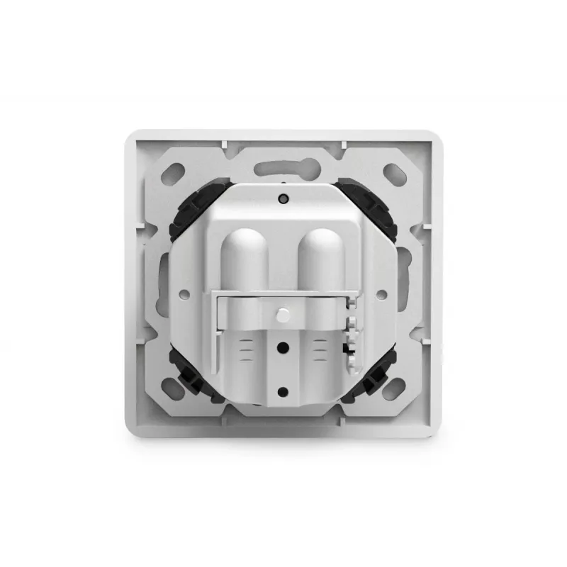 DIGITUS presa di rete CAT6A classe EA, schermata 1x RJ45, LSA, bianco puro, da incasso, 8 direzioni