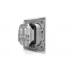 DIGITUS presa di rete CAT6A classe EA, schermata 1x RJ45, LSA, bianco puro, da incasso, 8 direzioni