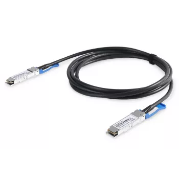 DIGITUS cavo DirectAttach QSFP28 100G, fino a 28,3125 Gbit/s di velocità dati per canale, 1 m