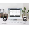 Conceptronic BJORN altoparlanti per computer 2.0 canali con Bluetooth, 10 W