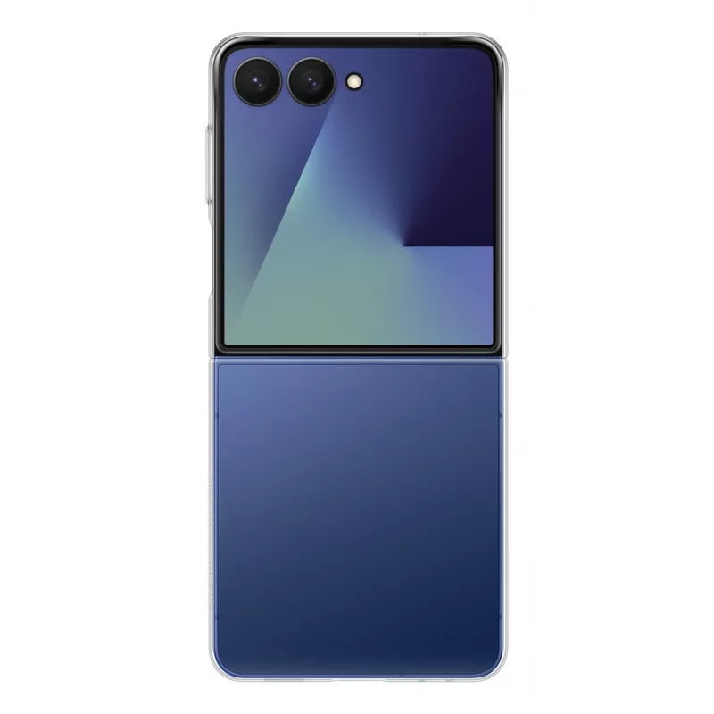Samsung Clear Case per Galaxy Z Flip7, cover, Samsung, Galaxy Z Flip7, 17,5 cm (6,9 inch), trasparente