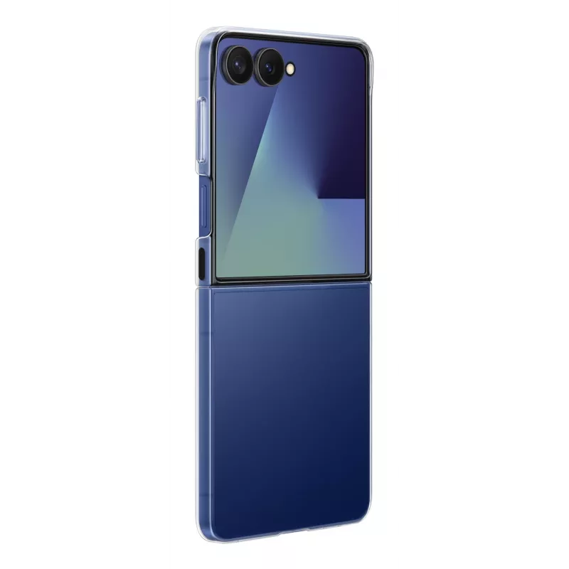 Samsung Clear Case per Galaxy Z Flip7, cover, Samsung, Galaxy Z Flip7, 17,5 cm (6,9 inch), trasparente