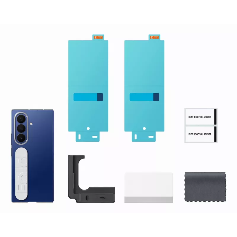 Custodia grip protettiva trasparente per Samsung Galaxy Fold7 di Samsung, trasparente