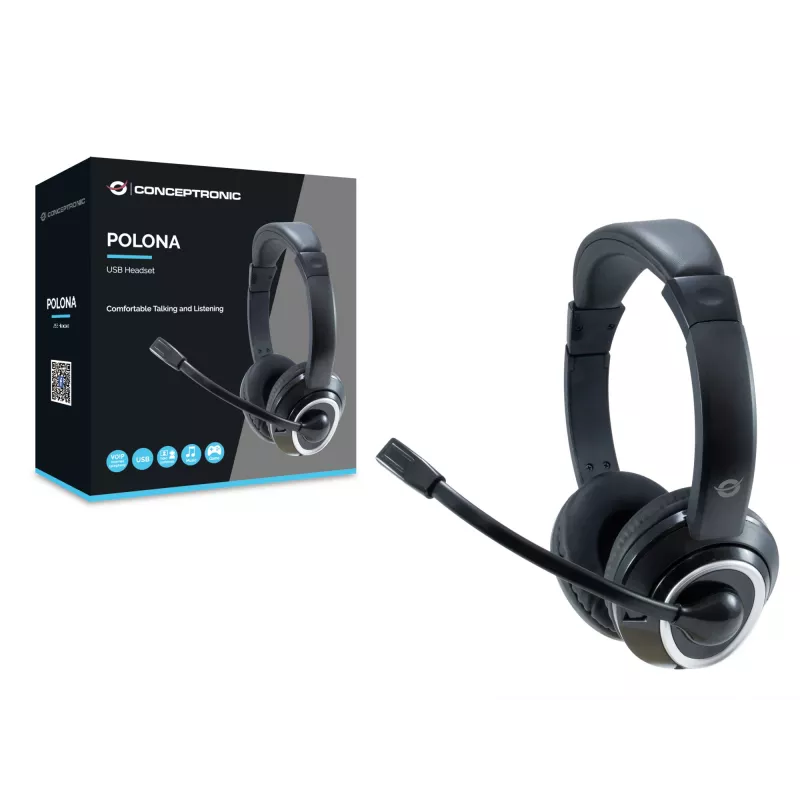 Conceptronic POLONA cuffie USB