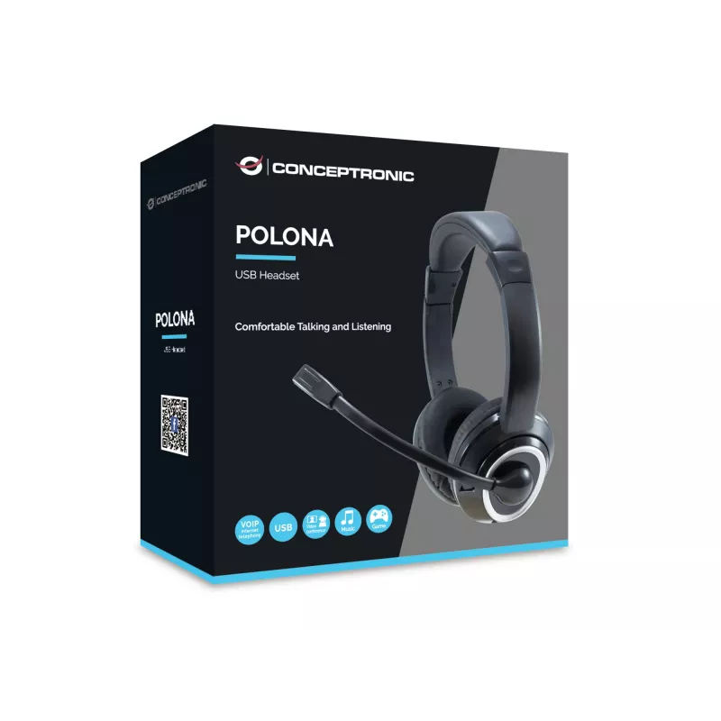Conceptronic POLONA cuffie USB