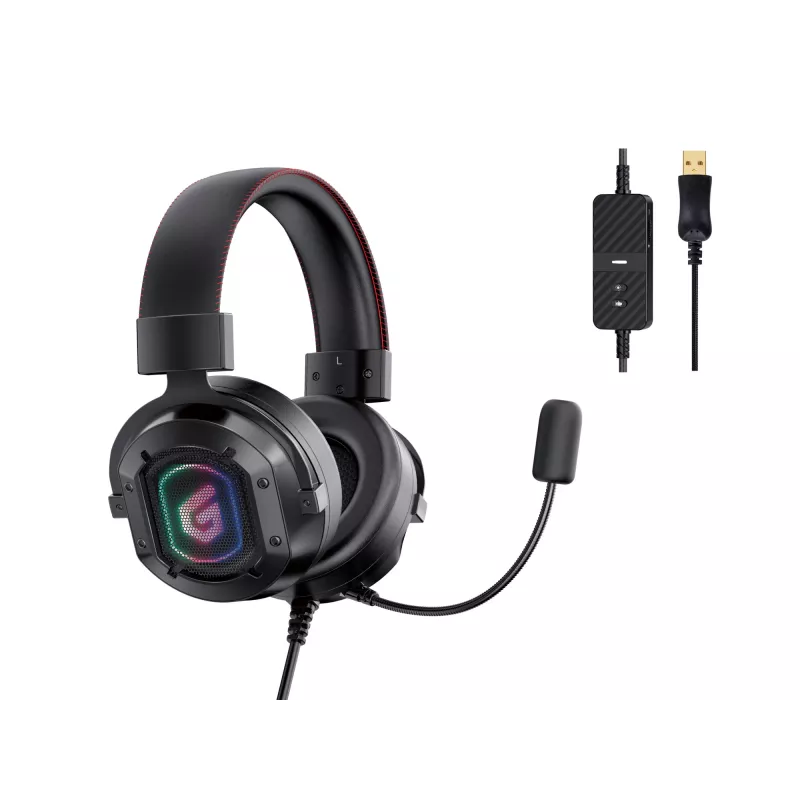 Conceptronic ATHAN cuffie gaming USB surround sound 7.1 canali