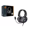 Conceptronic ATHAN cuffie gaming stereo, con filo, 20 - 20000 Hz, gaming, 477 g, headset, nero