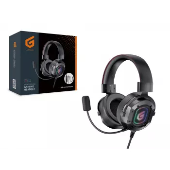 Conceptronic ATHAN cuffie gaming stereo, con filo, 20 - 20000 Hz, gaming, 477 g, headset, nero