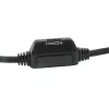 Conceptronic Allround Headset stereo con filo, 20 - 22000 Hz, ufficio/call center, 111 g, headset, nero, argento