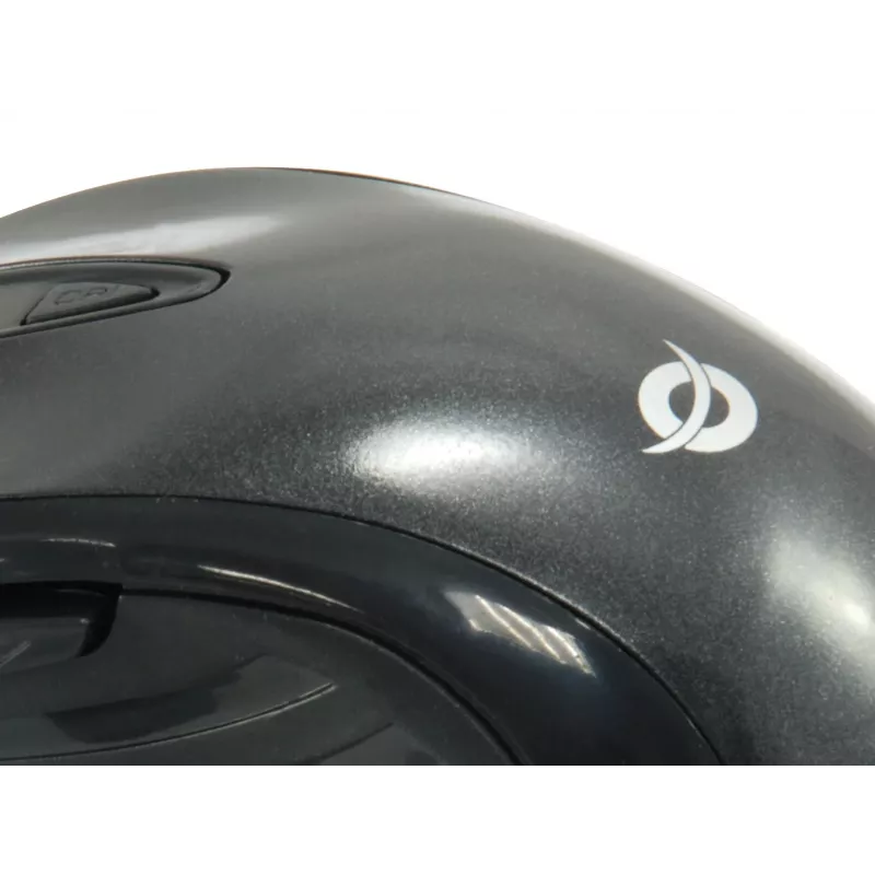 Conceptronic CLLM5BTRVWL Mouse da viaggio wireless a 6 tasti, per destrimani, ottico, RF wireless, 1600 DPI, nero