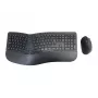 Conceptronic ORAZIO ERGO Set tastiera e mouse ergonomico wireless, layout portoghese