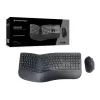Conceptronic ORAZIO ERGO Set tastiera e mouse ergonomico wireless, layout portoghese