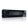 Conceptronic ORAZIO01DE Tastiera e mouse inclusi casa RF wireless QWERTZ tedesco nero