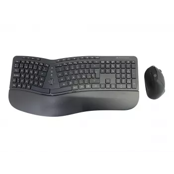 Conceptronic ORAZIO ERGO Set tastiera e mouse ergonomico wireless, layout spagnolo