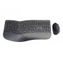 Conceptronic ORAZIO ERGO Set tastiera e mouse ergonomico wireless, layout tedesco