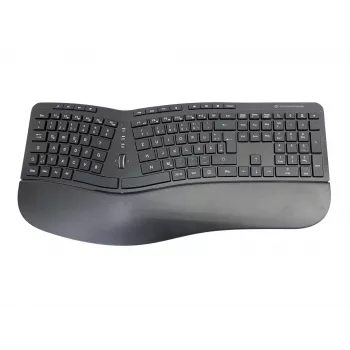 Conceptronic ORAZIO ERGO Set tastiera e mouse ergonomico wireless, layout tedesco