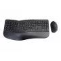 Conceptronic ORAZIO ERGO Kit tastiera e mouse ergonomico wireless, layout italiano