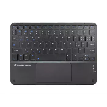 Conceptronic TOBIN01BIT Tastiera Bluetooth con touchpad da 10 pollici, QWERTY italiano
