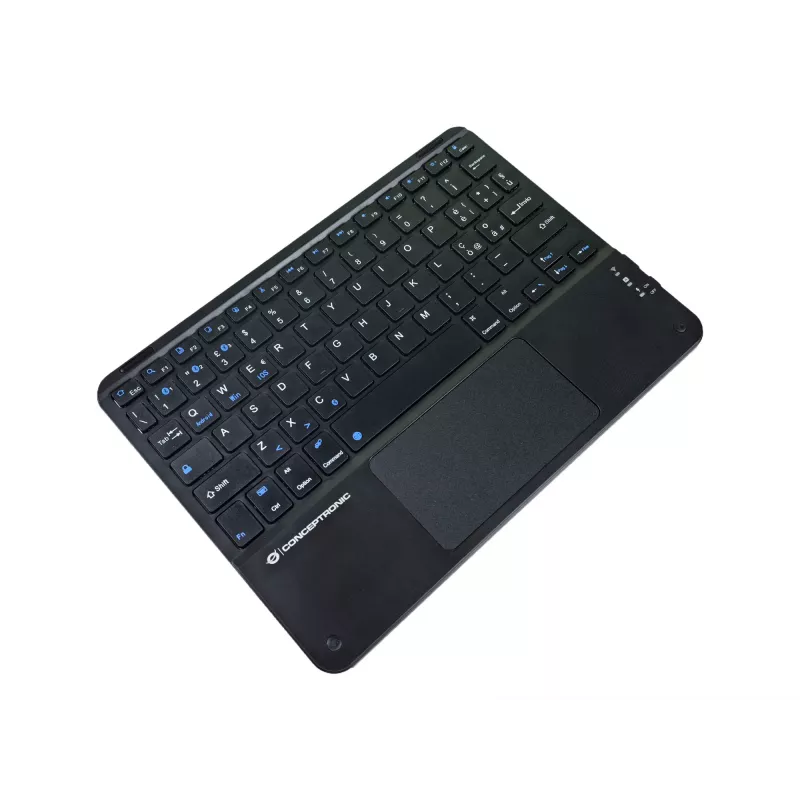 Conceptronic TOBIN01BIT Tastiera Bluetooth con touchpad da 10 pollici, QWERTY italiano
