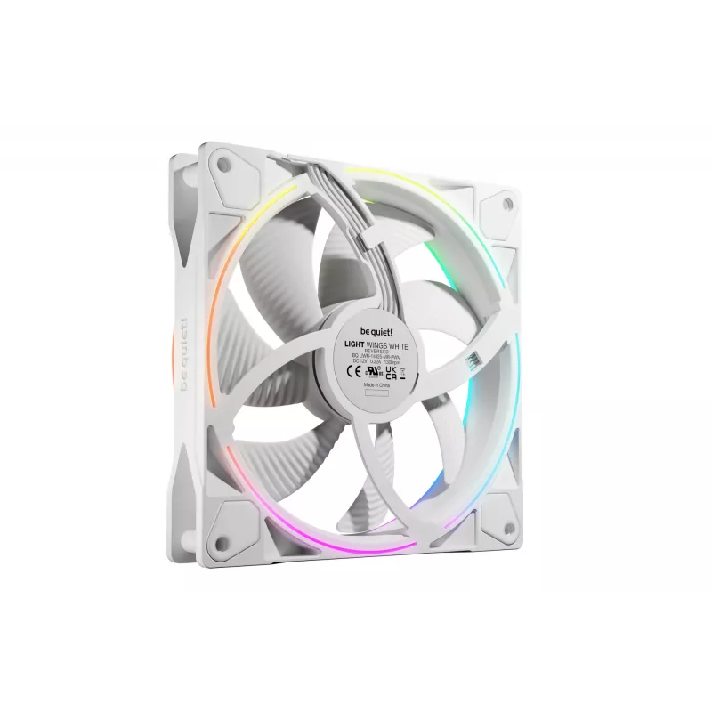be quiet Light Wings 140 mm PWM Reverse White ventola per case PC 14 cm 1 pezzo