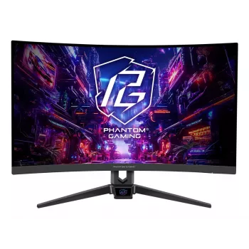 ASROCK Monitor gaming - Pg27frs1a - 27 pollici - 1920x1080 FHD - Curved 280 Hz - nero