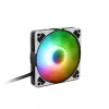 SHARKOON Silent Storm - Case per computer ventola PWM 140 mm, 14 cm, trasparente