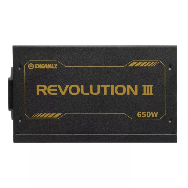 Alimentatore ENERMAX ERV650G-AHG-MAC 650 W 20+4-Pin ATX completamente modulare 80 PLUS Gold nero