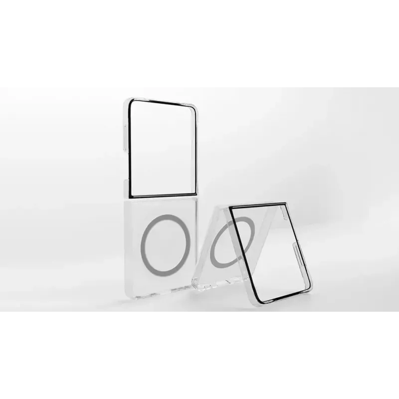 Samsung Clear Magnet custodia per Galaxy Z Flip7, trasparente, GP-FFF766YCATW