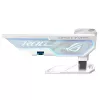 Supporto per scheda grafica ASUS ROG Herculx Universal bianco – 0,5 m di lunghezza, supporta 1 GPU, illuminazione multicolore